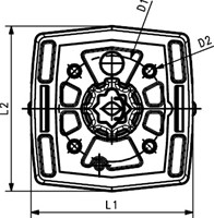 Georg Fischer 198546137, AdaptComponent for PA 546 Pro PPGF DN50-2