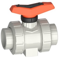 Georg Fischer Ball Valve 546 Pro CPVC/FKM d63DN50, 163546417