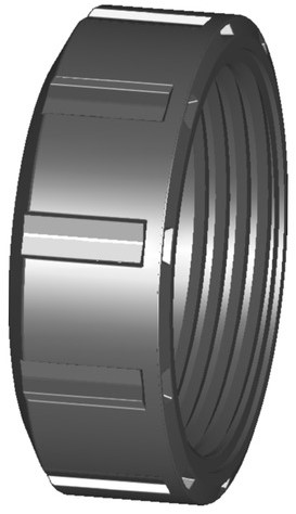 Georg Fischer 169480715, Coupling Nut ABS d32DN25
