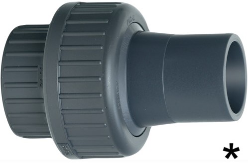 Georg Fischer 721510405, Union PRFI PVC-U PN10 d16-3/8