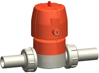 Georg Fischer DiaphragmValve 06FC PP-H/EPDM d40DN32, 167614115