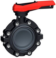 Georg Fischer 161578008, Butterfly valve 578 PVC-U/EPDM d225DN200