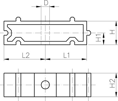 Georg Fischer Spacer 061 PP black d63-2, 167061161-2