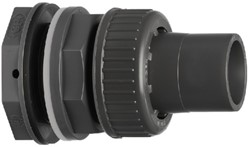 Georg Fischer 161050345, Tank Adaptor 050 PVC/EPDM d16