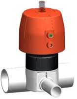 Georg Fischer 180639322, Diaphragm Valve 16FC PVDF d50-d50