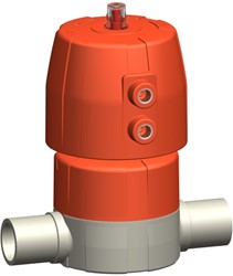 Georg Fischer 167625113, Diaphragm Valve 10FC PP-H/EPDM d25DN20