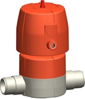 Georg Fischer DiaphragmValve 06FC PP-H/EPDM d32DN25, 167615014