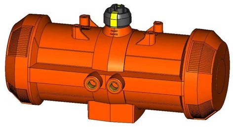 Georg Fischer 198150130, Pneumatic Actuator PA21 PPGF DN32-DN50