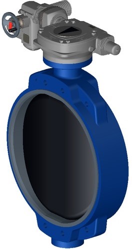 Georg Fischer 198039302, Butterfly valve 039E GGG/EPDM 18DN45