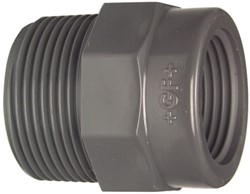 Georg Fischer 721910842, Red Bush PVC PN10 1-1/2