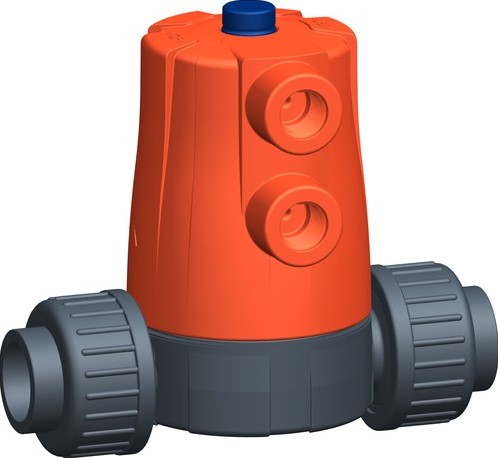 Georg Fischer 161604062, Membranventil 604 PVC-U/FKM d20DN15