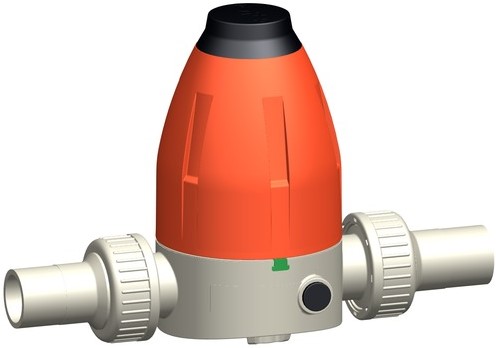 Georg Fischer Drukhoudventiel 586 PP-H/FKM d25DN20, 167586513