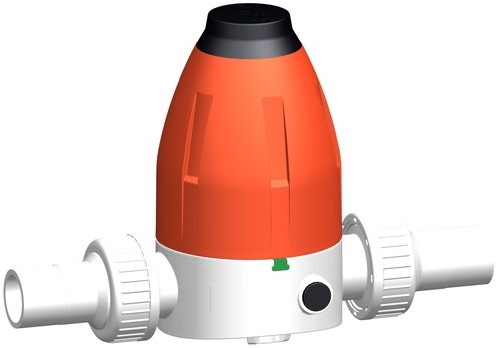 Georg Fischer 185586515, Pressure retainer 586 PVDF/FKM d40DN32