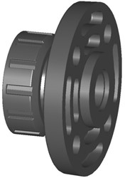 Georg Fischer 161486271, Valve End 546 PVC d75DN65