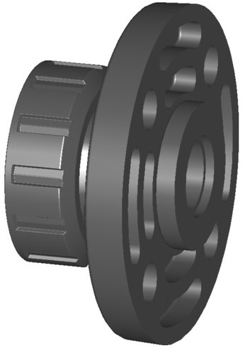 Georg Fischer 161486271, Valve End 546 PVC d75DN65