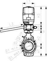 Georg Fischer BuV 145 PVC-U/FKM d75DN65, 199145023-2