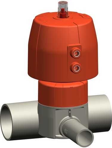 Georg Fischer 167689301, Diaphragm Valve 10+FC PP-H d20-d20