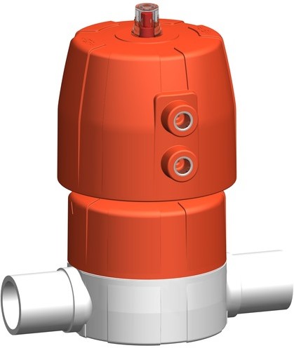 Georg Fischer 185645 57, Diaphragm Valve 10FO PVDF d63DN50