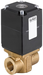 Burkert Type 2865, Art. 291525 Direct acting basic proportional solenoid valve 2/2 - A - normally closed - inlet port 1 (P/NC)