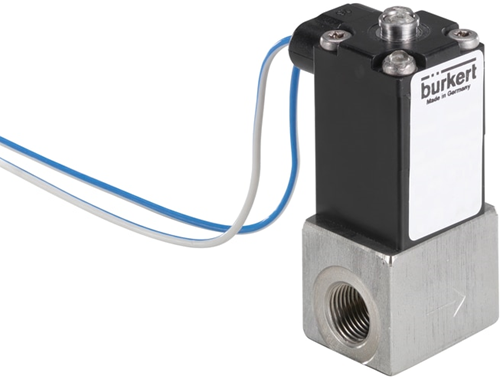 Burkert Type 2861, Art. 281555 Direct werkende basis proportionele magneetklep 2/2 - A - normaal gesloten - inlaatpoort 1 (P/NC)