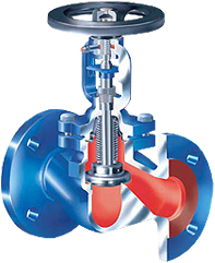 Clearance sale ARI-Armaturen Cast iron double bellows seal. Stainless steel inner wall. DN25 PN40, 35.146....11 - 25