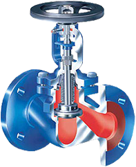 Clearance sale ARI-Armaturen Cast iron double bellows seal. Stainless steel interior. DN50 PN40, 35.146....11 - 50