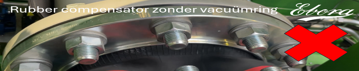 Erik's blog | Rubberen compensator en vacuüm