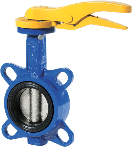 Intermediate construction (Wafer) butterfly valve series J9-2