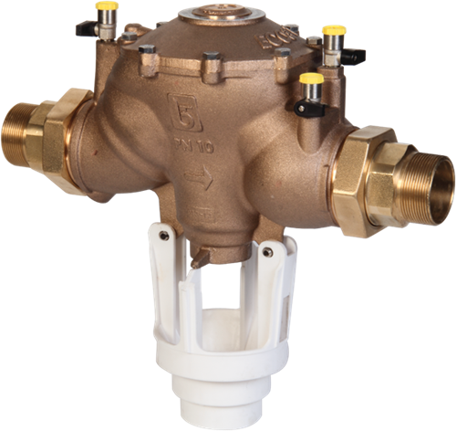 Rückschlagventil / Druckminderer Kombination Bronze mit Gewinde Serie ECO 3T