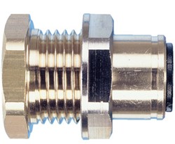 John Guest 6Mm  X 1/4 Bsp Bulkhead, RM070612