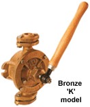 Bronzen handvleugelpomp K-1 - 3/4 : :445