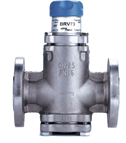 Spirax Sarco DN50 BRV73 Pressure Reducing Valve PN16 0.14-1.7 Bar Grey