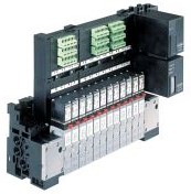 Burkert Ventilinsel 8640 mit 5470 Ventilen