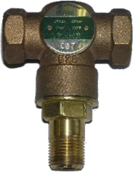 Spirax Sarco Tweewegregelklep BX / BXRA Brons