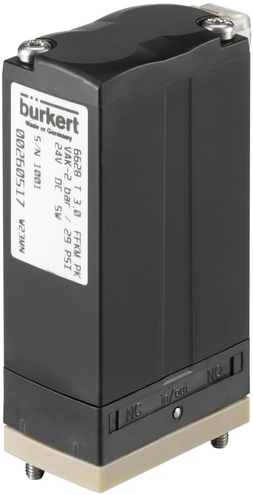 Burkert Type 6628, Art. 348786 TwinPower Rocker Solenoid Valve with separating diaphragm 3,00 mm 