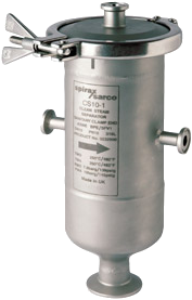 Spirax Sarco Clean steam droger CS10-1, 11/2 TC, PN10, AISI316L Droger max. 7, 6 bar, 0, 5 my, 4311040000