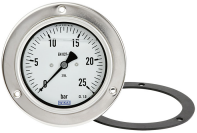 Wika PG23CP.063 10 bar G1/4B center back mount, 39983103