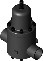 Stubbe PRV DHV 712 DN80 3 PN10 PVC-U·EPDM·PTFE Connection: PVC-U spigot end (fix) Adjusted to:2,0 Pressure gauge connection: 2xG1/2, 1483070200
