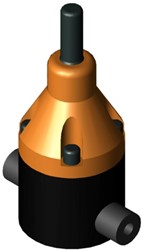 Stubbe Pressure relief valve DHV 712-R DN32 1¼ PN10 PTFE+C·PTFE ·PTFE Connection: Male thread G Adjusted to 2,5bar, 1467480250