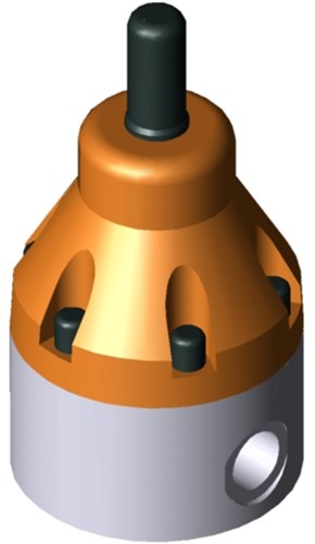 Stubbe PRV DHV 718 DN50 2 PN10 1.4571·- ·PTFE connection: 1.4571 (A4) female thread NPT ANSI fix Adjusted to 2,0bar, 1472770200