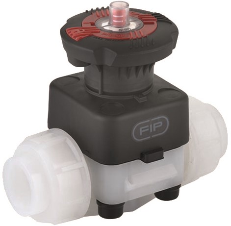 Aliaxis Membrane shut-off valve DKUIF D50 PVDF EPDM, DKUIF050E