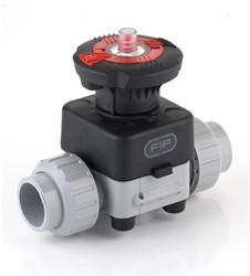 FIP VM Membraanafsluiter DIN FLD90 PVCC PTFE, VMOC090P