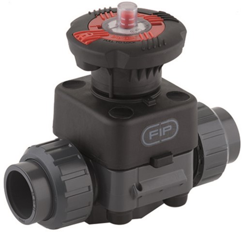 FIP Membraanafsluiter DKOV D40 PVCU FPM FF.ISO, DKOV040F