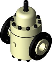 Stubbe Druckminderventil DMV 750 DN80 3 PN10 PP··FPMPTFE Anschluss: PP-St Flansch ANSI Eingestellt auf: 1,50 Manometeranschluss2xG1/2, 1484830150