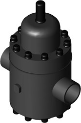 Stubbe Pressure reducing valves DMV 750 DN65 2½ PN10 PVC-U··EPDMPTFE Connection: PVC-U spigot end (fix) Adjusted to: 2,00 Pressure gauge connection2xG1/2, 1484600200