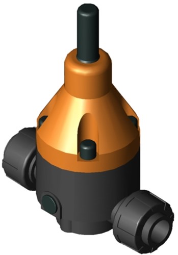 Stubbe Pressure reducing valves DMV 755 DN50 2 PN10 PVC-U·FPM·PTFE Connection: PVC-U socket ANSI Adjusted to: 8,00, 1488250800