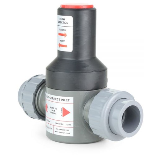 Durapipe ABS 2-weg LR onder- en overdrukklep d50 EPDM, H0LRA310