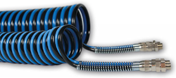 PA-spiraal 10 x 8 mm blauw werklengte 10,0m, 40143