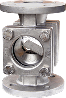 550-K inline Sightglass Flow Indicator flanged and indicator flap PN16 PN25 en PN40