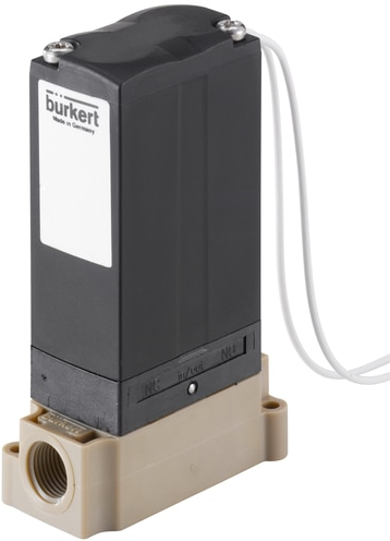 Burkert Type 6628, Art. 286550 TwinPower Rocker magneetventiel met scheidingsmembraan 3,00 mm 